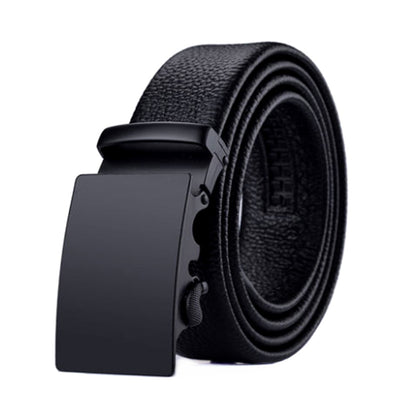Men's Plus Size Extended Belt Automatic Buckle - Black Tabula Rasa - Men's Belts - Carvan Mart