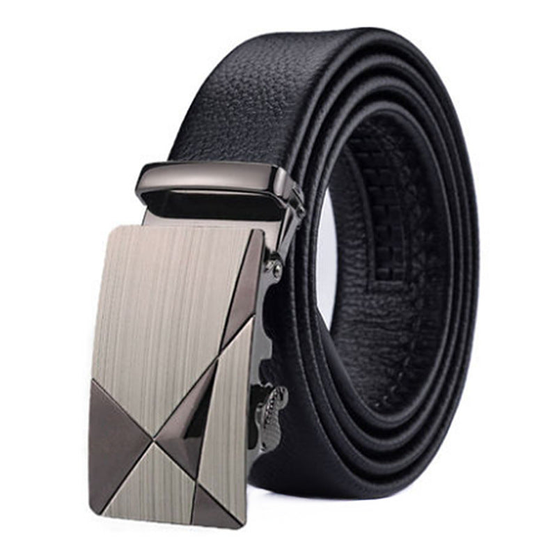 Men's Plus Size Extended Belt Automatic Buckle - Carvan Mart