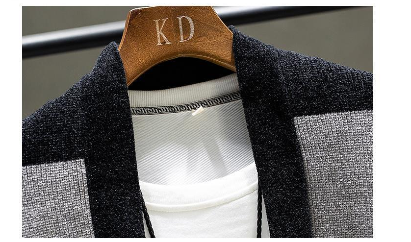 Sweater For Men Korean Thick Knitted Coat For Men - Carvan Mart