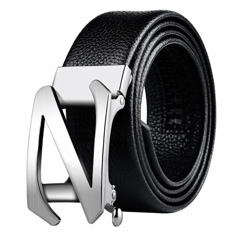 Men's Plus Size Extended Belt Automatic Buckle - Carvan Mart