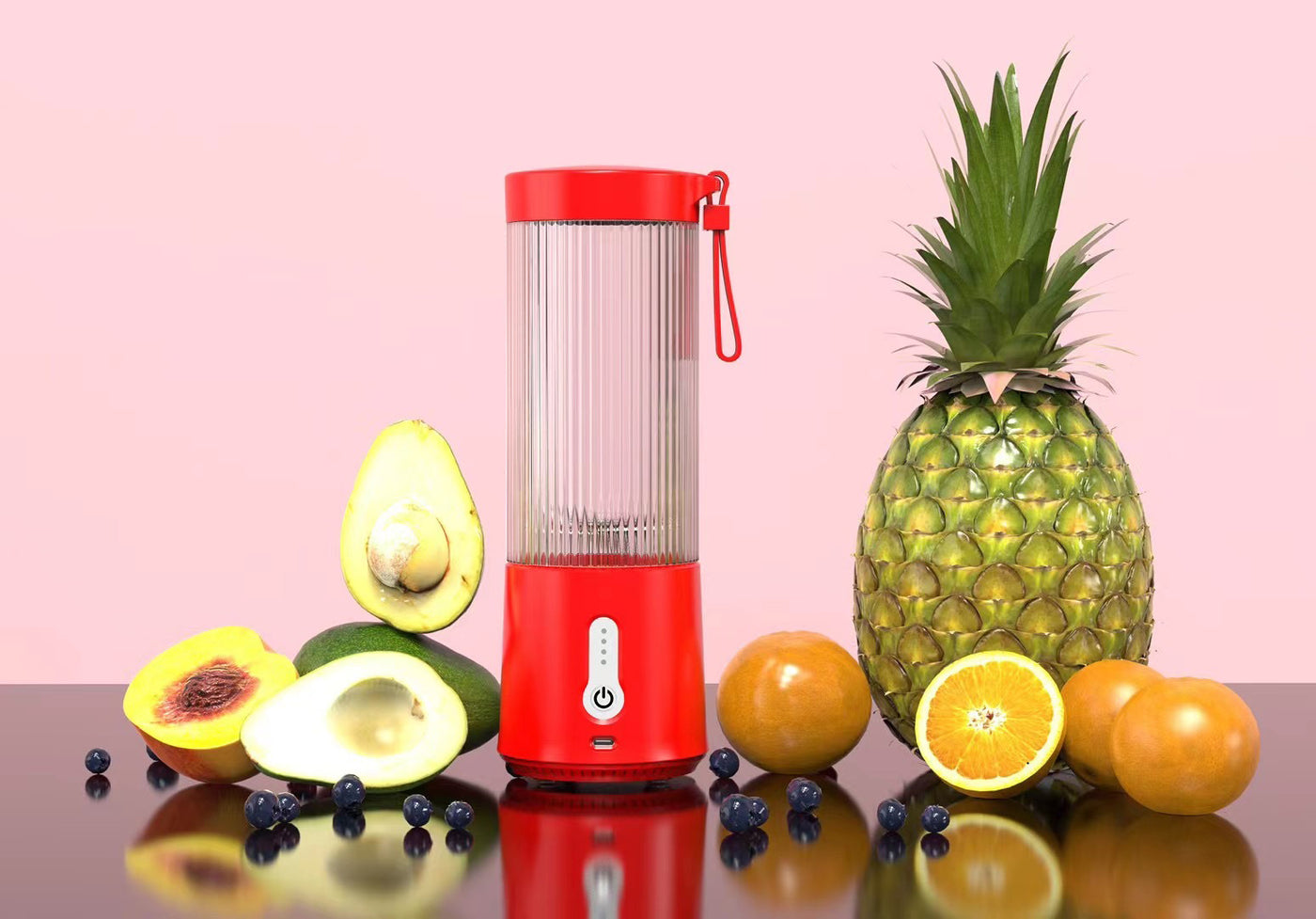 Small Juicing Cup Mini Fruit Juicer Electric Blender - Carvan Mart