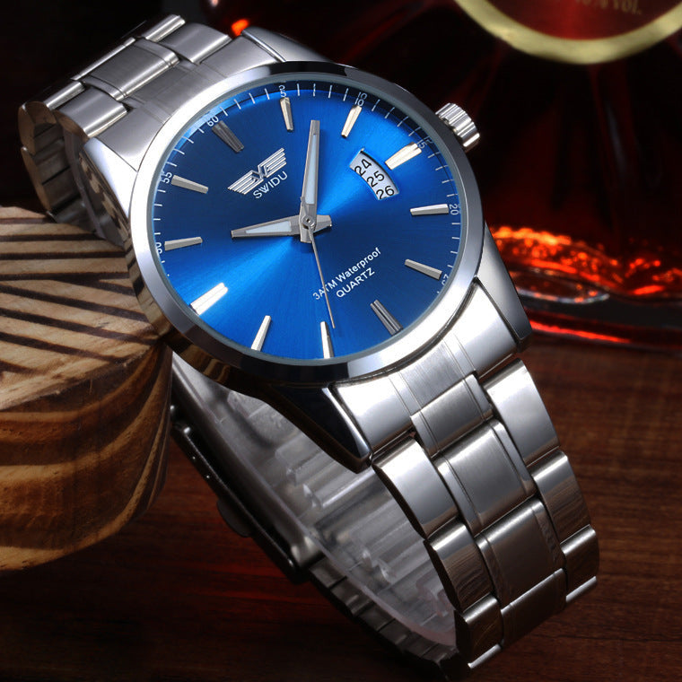 New watches, men's single day steel watches, non mechanical watches, foreign trade watches wholesale - 5 - Men's Watches - Carvan Mart