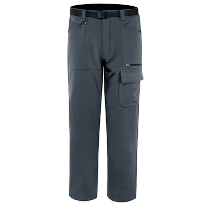 Versatile Men's Cargo Pants - All-Season Hiking and Sport Trousers - Gray - Men's Pants - Carvan Mart