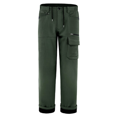Versatile Men's Cargo Pants - All-Season Hiking and Sport Trousers - Green - Men's Pants - Carvan Mart