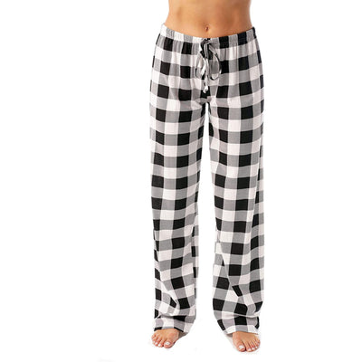 Trendy Checkered Pants for Casual Wear - Plaid Design - Carvan Mart