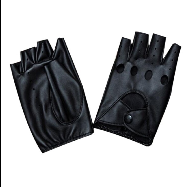 Hollow Fashion Motorcycle Half-finger Gloves - - Women Gloves & Mittens - Carvan Mart