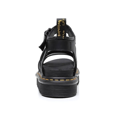 Dr Martin Blaire Sandals Leather Strap Platform Sandals - - Women's Sandals - Carvan Mart