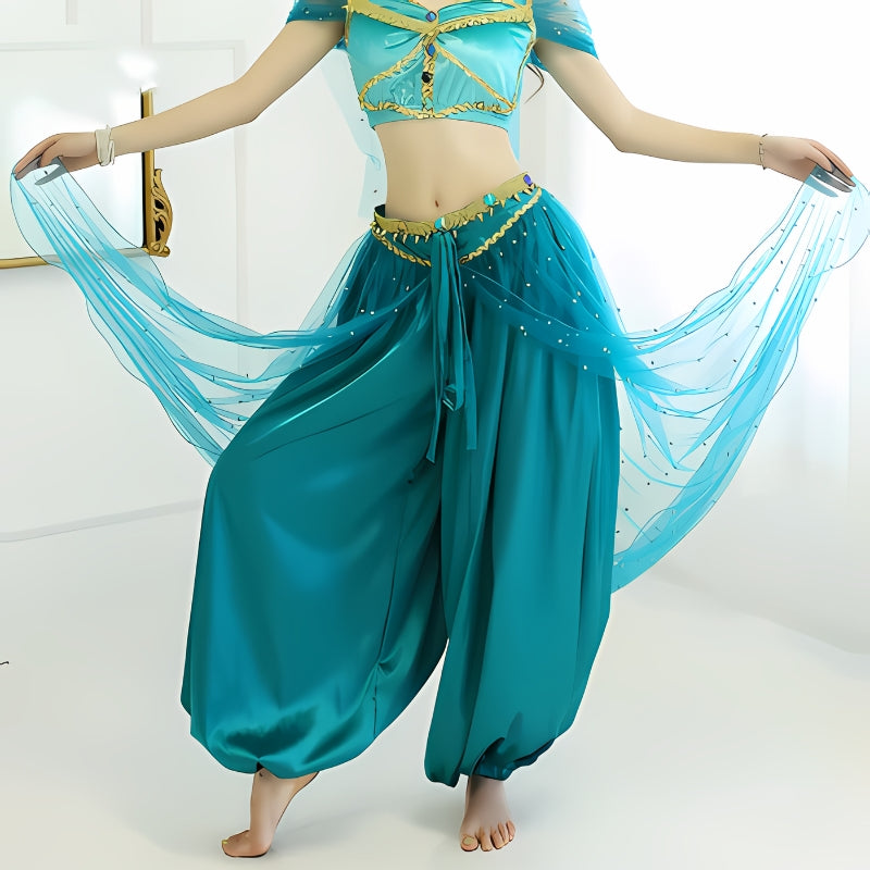 Cosplay Three Piece Costume Female Belly Dance Performance - Carvan Mart