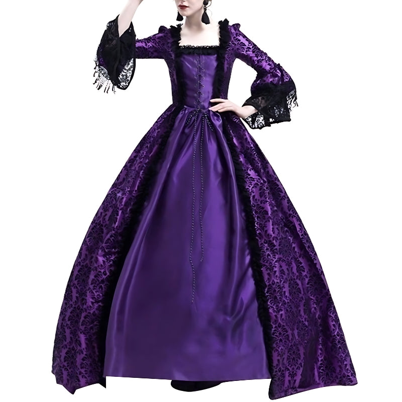 Gothic Victorian Ball Gown Dress - Elegant Renaissance Costume for Special Events - - Prom Dresses - Carvan Mart