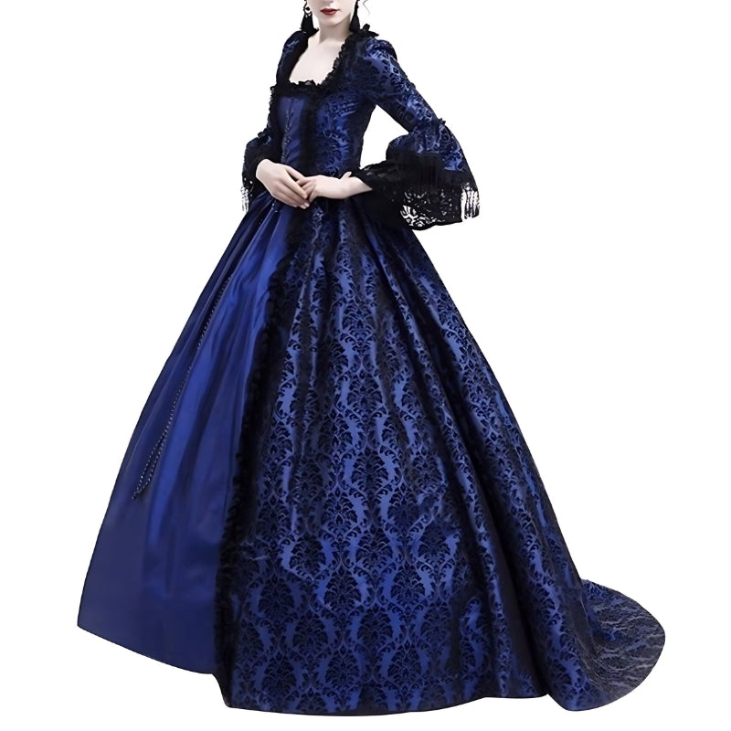 Gothic Victorian Ball Gown Dress - Elegant Renaissance Costume for Special Events - Carvan Mart