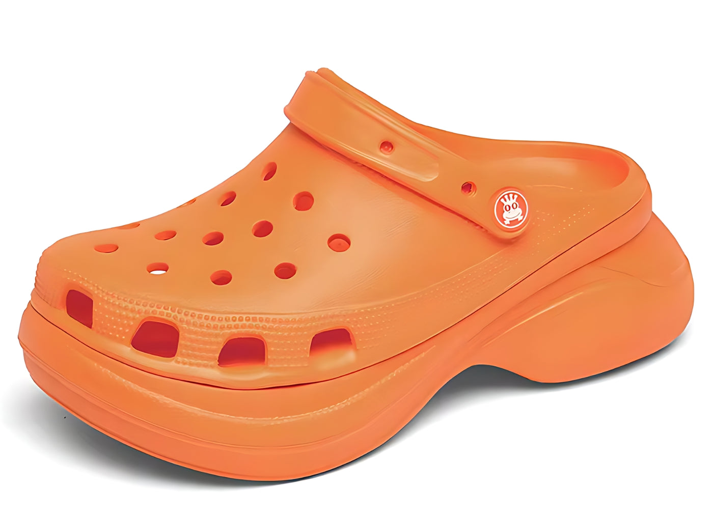 Carvan Crocs Women's Classic Bae Platform Clogs - Orange - Women's Sandals - Carvan Mart