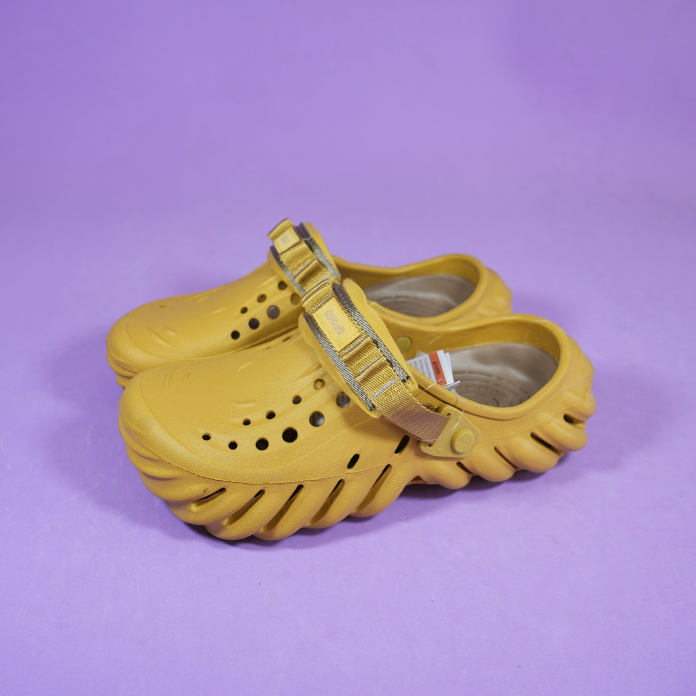 Carvan ECHO CLOGS Crocs Couple Leisure Shoes - Yellow - Women's Sandals - Carvan Mart