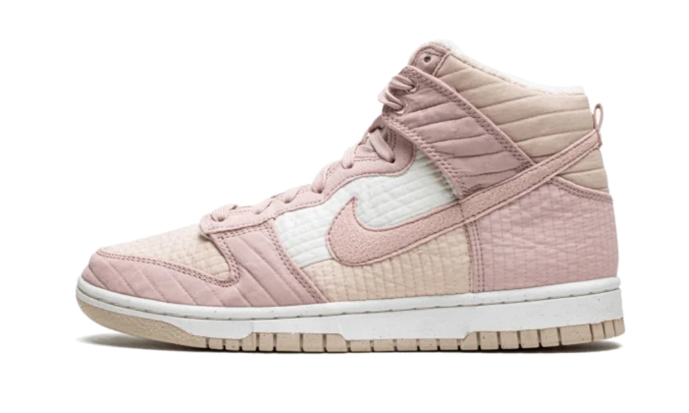 Nike Dunk High Shoes - Rusty Pink White Nature Pink Oxford - Sneakers - Nike