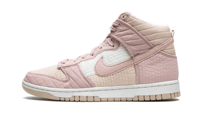 Nike Dunk High Shoes - Rusty Pink White Nature Pink Oxford - Sneakers - Nike