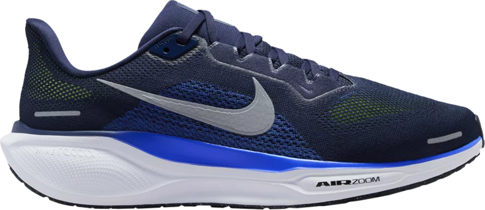 Nike Air Zoom Pegasus 41 Men's Road Running Shoes - Midnight Navy White - Sneakers - Carvan Mart