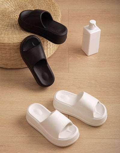 Mega Crush Flat Slippers 7cm Platform Summer Shoes For Women - Carvan Mart
