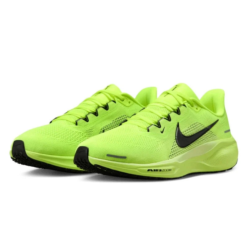 Nike Air Zoom Pegasus 41 Men's Road Running Shoes - Black Volt Barely Volt - Sneakers - Carvan Mart
