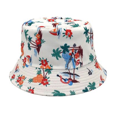 Men's And Women's Outdoor Leisure Printing Sun-shade Sun Protection Hat - Carvan Mart
