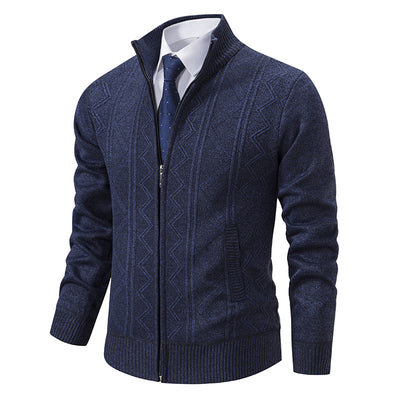 Men's Casual Loose Cardigan Sweater Fashion - Carvan Mart