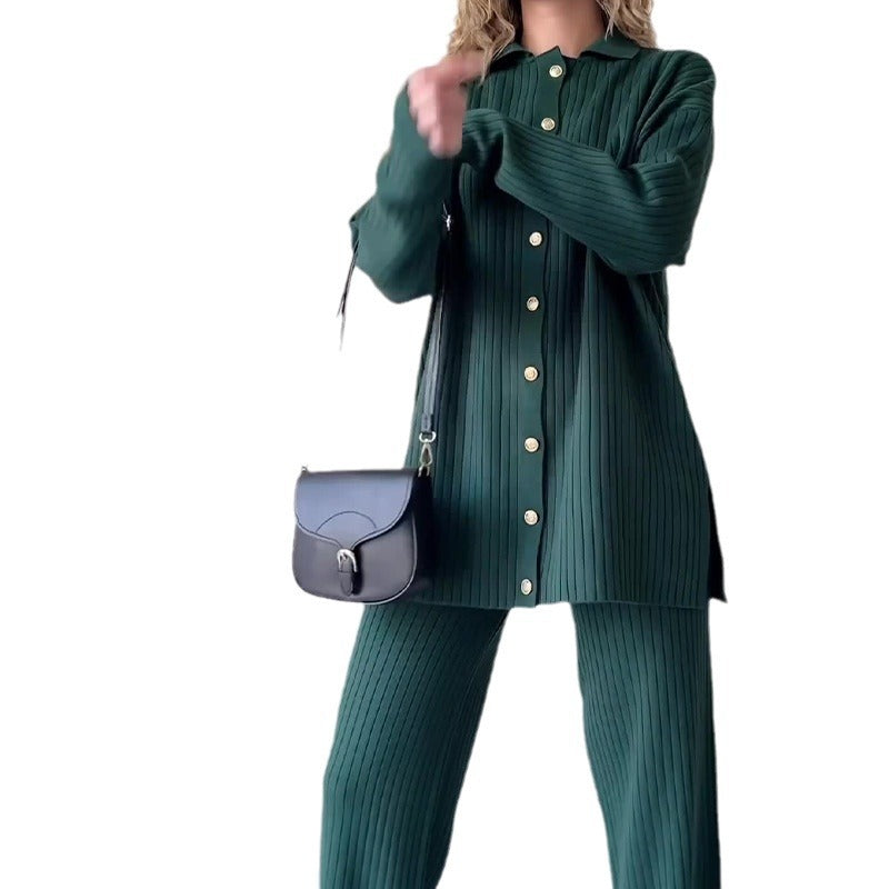 Plus Size Pant Suits Women's Two Piece Suit - - Suits & Sets - Carvan Mart