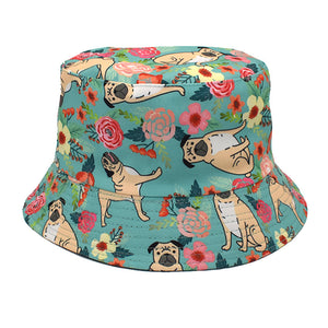 Men's And Women's Outdoor Leisure Printing Sun-shade Sun Protection Hat - Carvan Mart