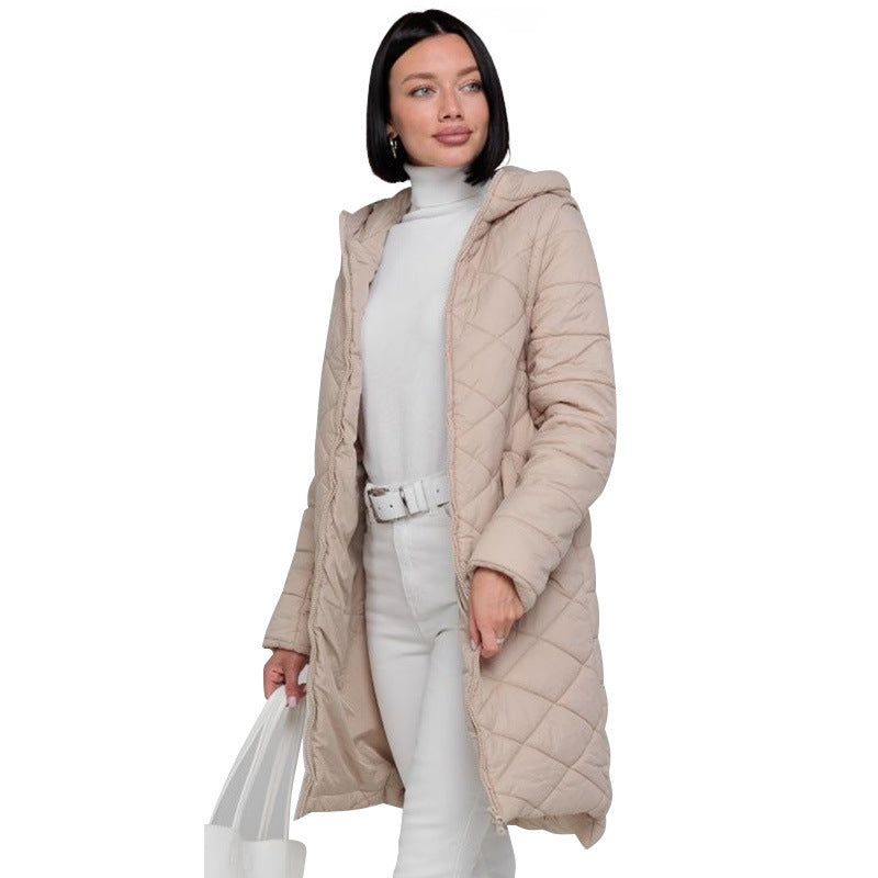 Women's Fritha Insulated Parka Jacket Mid-length Jacket - Carvan Mart