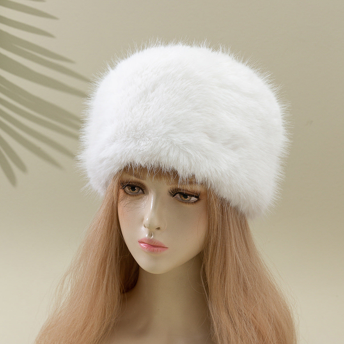 Women's Fox Fur Warm Ear Protection Bucket Hat - Carvan Mart