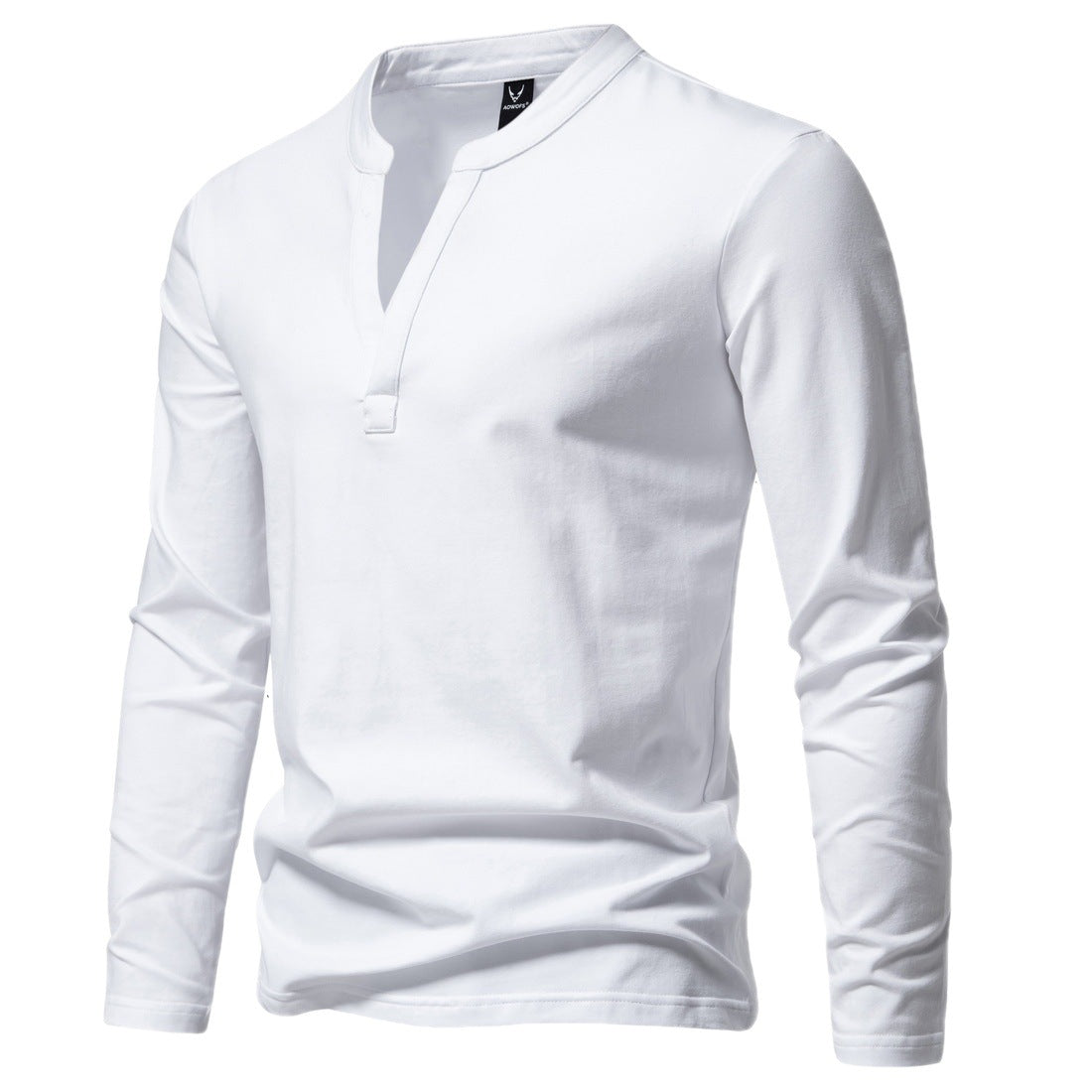 Men's Fashion Stand Collar Long Sleeve T-shirt - Carvan Mart Ltd
