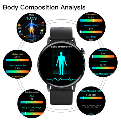 F67Pro Uric Acid Blood Lipid ECG Measurement Sleep Blood Oxygen Watch - - Men's Watches - Carvan Mart