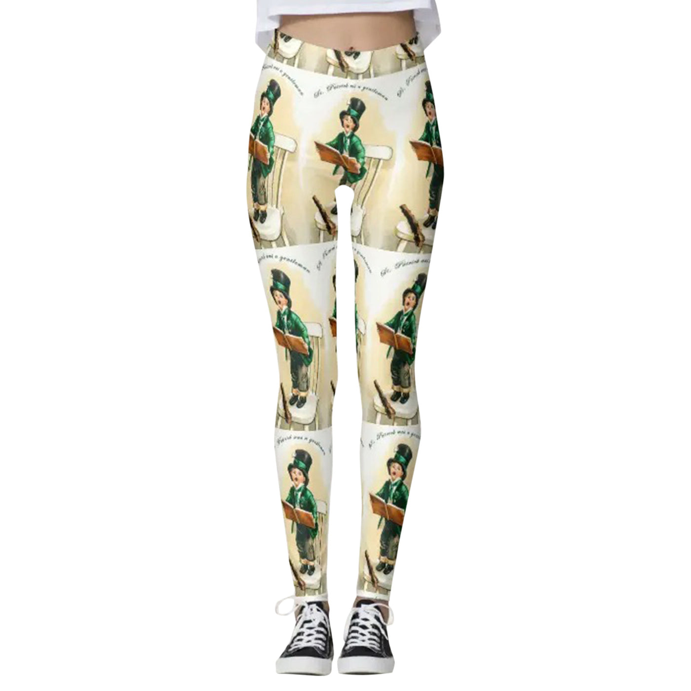 Slim-fit 3D Printed Leggings - Fashionable Casual Style - YJK0105SM2019 - Pants & Capris - Carvan Mart