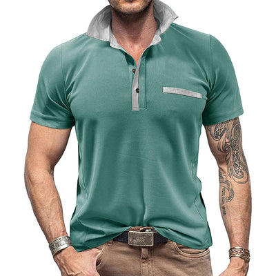 Men's Double-door Top New Look Summer Shirt - Carvan Mart