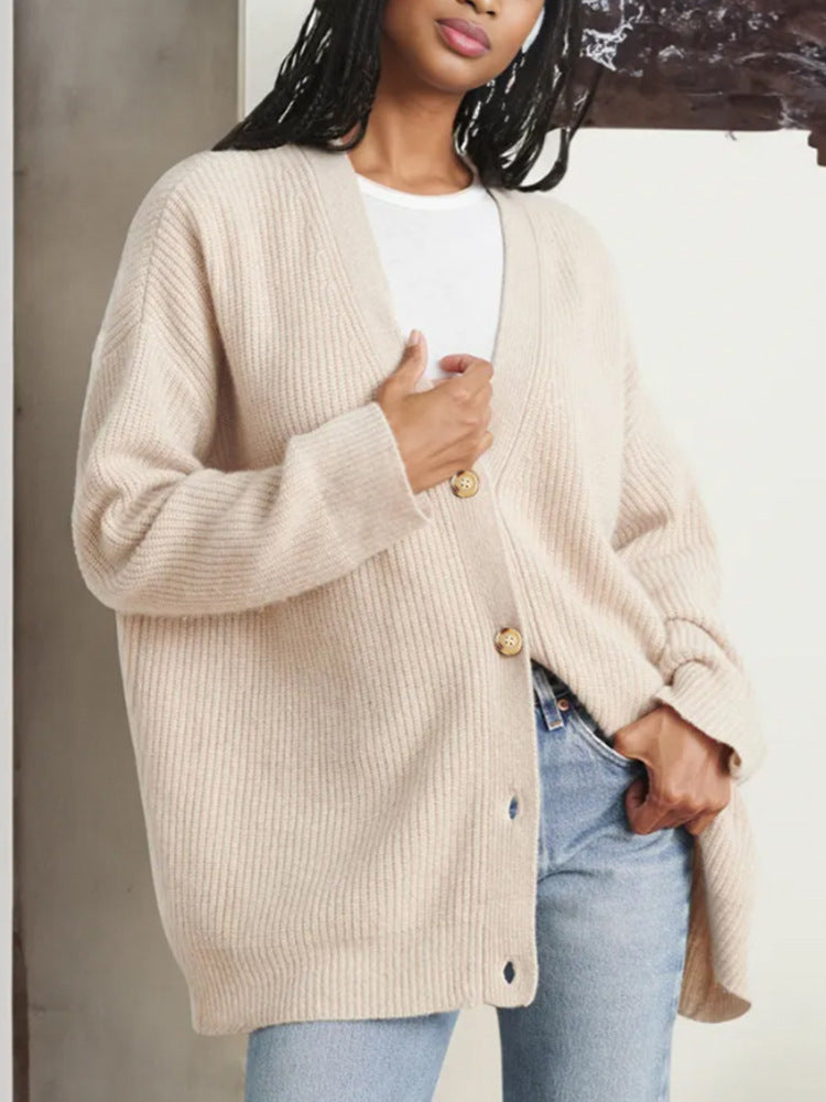 Women's Cardigan Sweater Coat - Carvan Mart