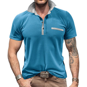 Men's Double-door Top New Look Summer Shirt - Carvan Mart