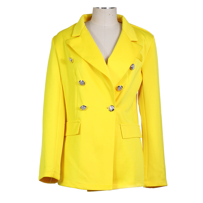 Women's Long-sleeved Small Suit Jacket - Carvan Mart Ltd