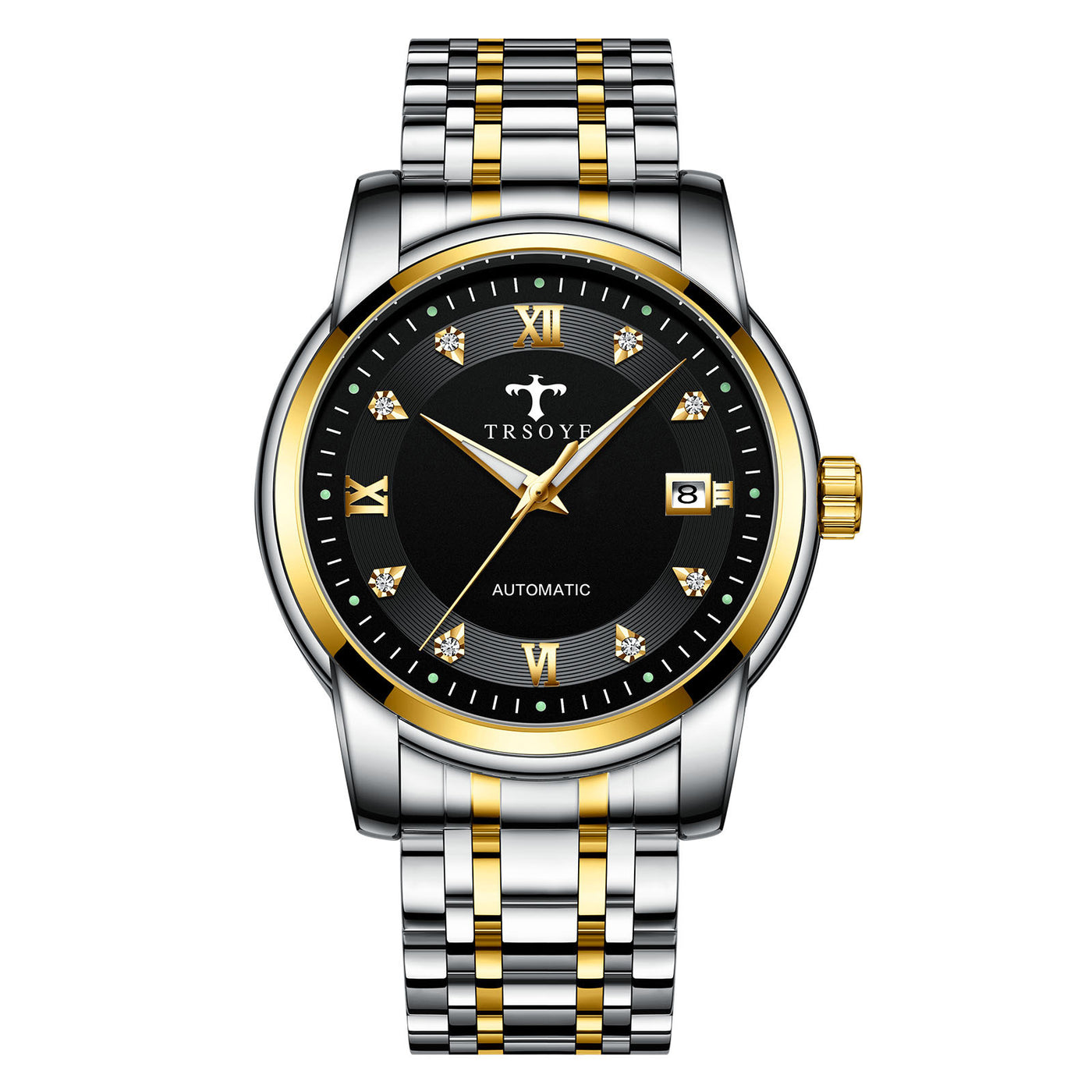 Business Luminous Waterproof Automatic Mechanical Watch - Carvan Mart