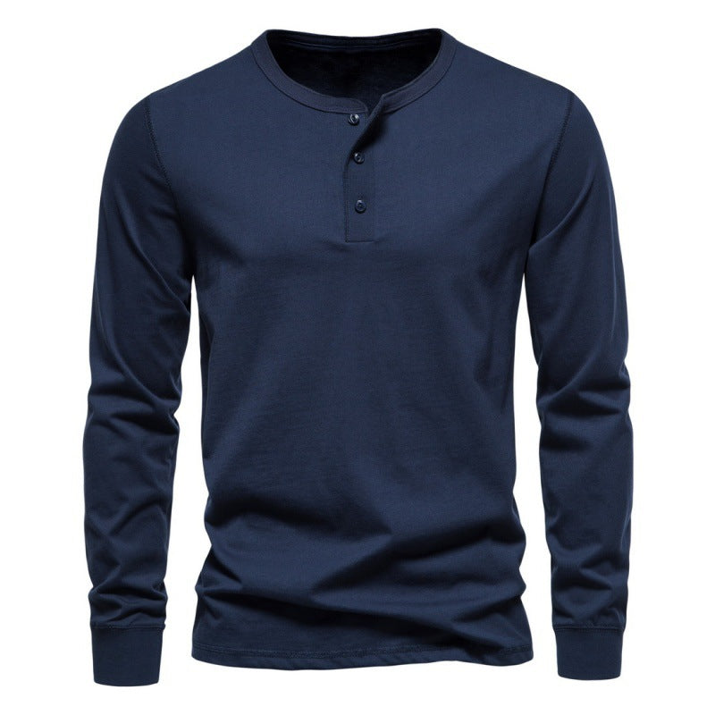 Men's Long-sleeved T-shirt Bottoming Shirt - Carvan Mart Ltd