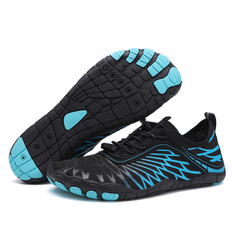 Lorax Pro Barefoot Shoes - Non-Slip & Healthy Outdoor Beach Shoes - Black Blue - Women's Shoes - Carvan Mart