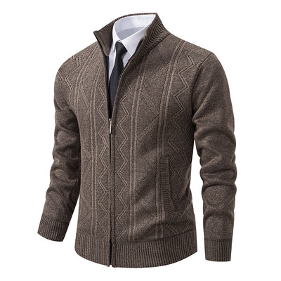 Men's Casual Loose Cardigan Sweater Fashion - 