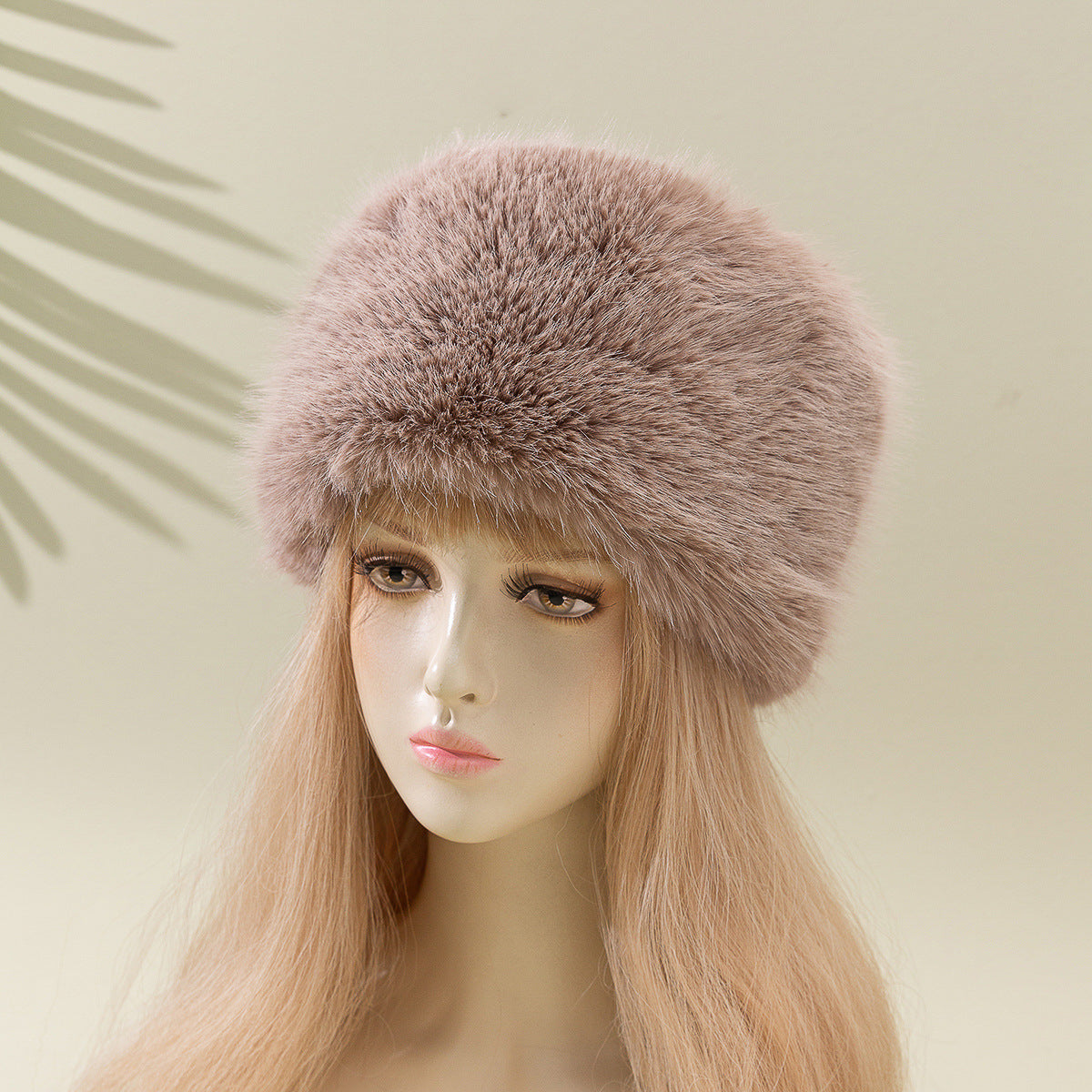 Women's Fox Fur Warm Ear Protection Bucket Hat - Carvan Mart