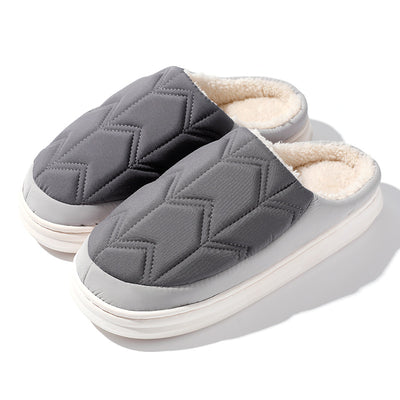 Women's Slip-resistant Soft Slippers - Dark Gray - Women's Slippers - Carvan Mart