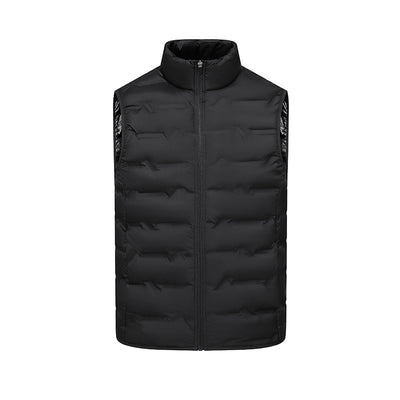 Down Vest Man Warm Autumn And Winter Jacket - Men's Black - Men's Jackets & Coats - Carvan Mart