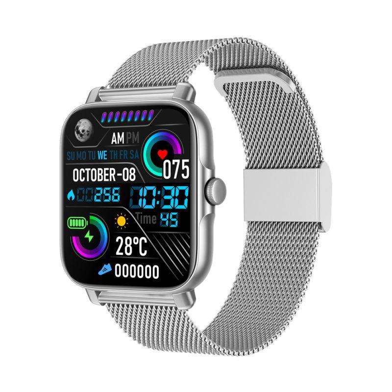169-inch Full Touch Screen Bluetooth Calling GT30 Smart Watch - Carvan Mart