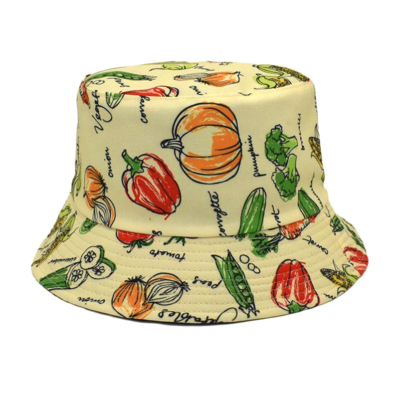 Men's And Women's Outdoor Leisure Printing Sun-shade Sun Protection Hat - Carvan Mart