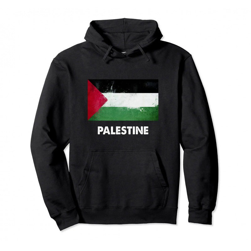 Palestine Cotton Pullover Warm Hoodie Streetwear Pullover Men Women Casual Sweatshirt - Style 4 - Men's Hoodies & Sweatshirts - Carvan Mart