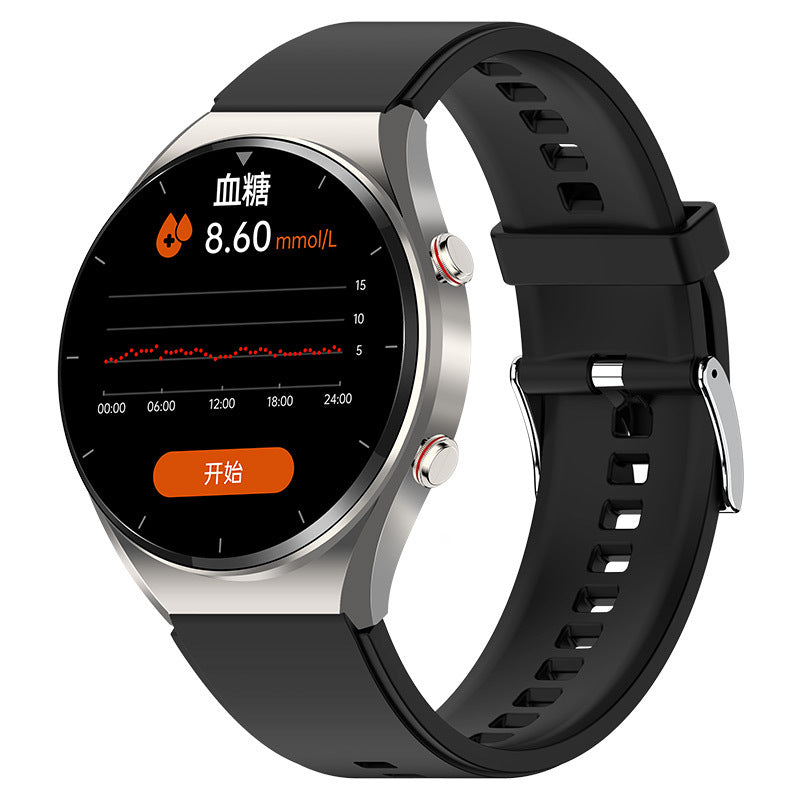 E09 Smart Watch ECG Blood Oxygen Body Temperature Heart Rate Detection Bracelet - Carvan Mart