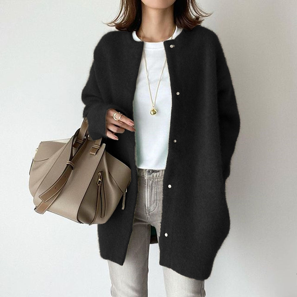 Soft Knitted Coat For Slimming Sense Of Design Women Cardigans Loose Jacket Autumn And Spring - Carvan Mart