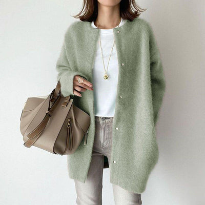 Soft Knitted Coat For Slimming Sense Of Design Women Cardigans Loose Jacket Autumn And Spring - Carvan Mart