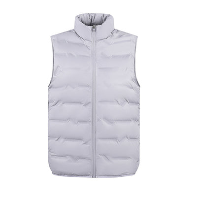 Down Vest Man Warm Autumn And Winter Jacket - Women's Lilac Purple - Men's Jackets & Coats - Carvan Mart