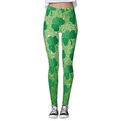 Slim-fit 3D Printed Leggings - Fashionable Casual Style - Carvan Mart