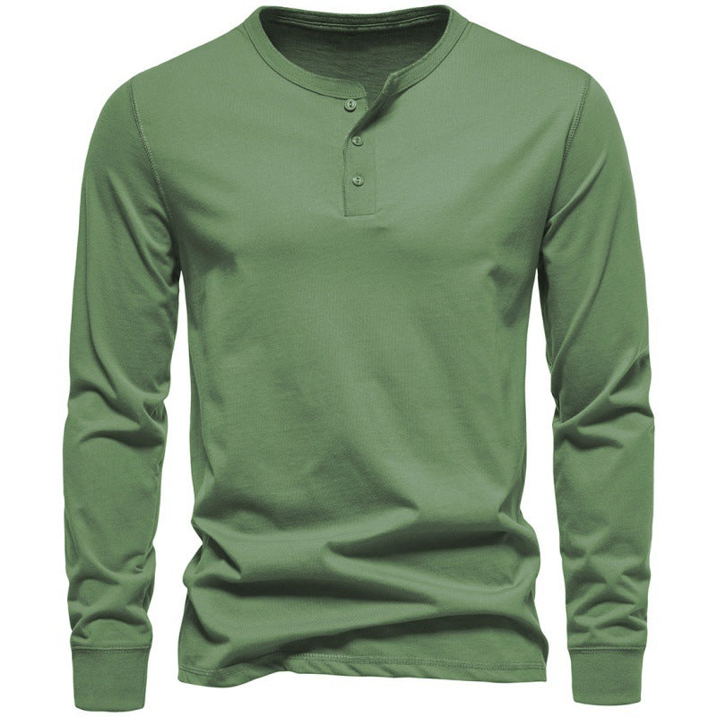 Men's Long-sleeved T-shirt Bottoming Shirt - Carvan Mart Ltd